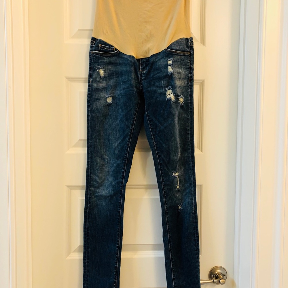 A Pea in the Pod size 26 skinny maternity jeans